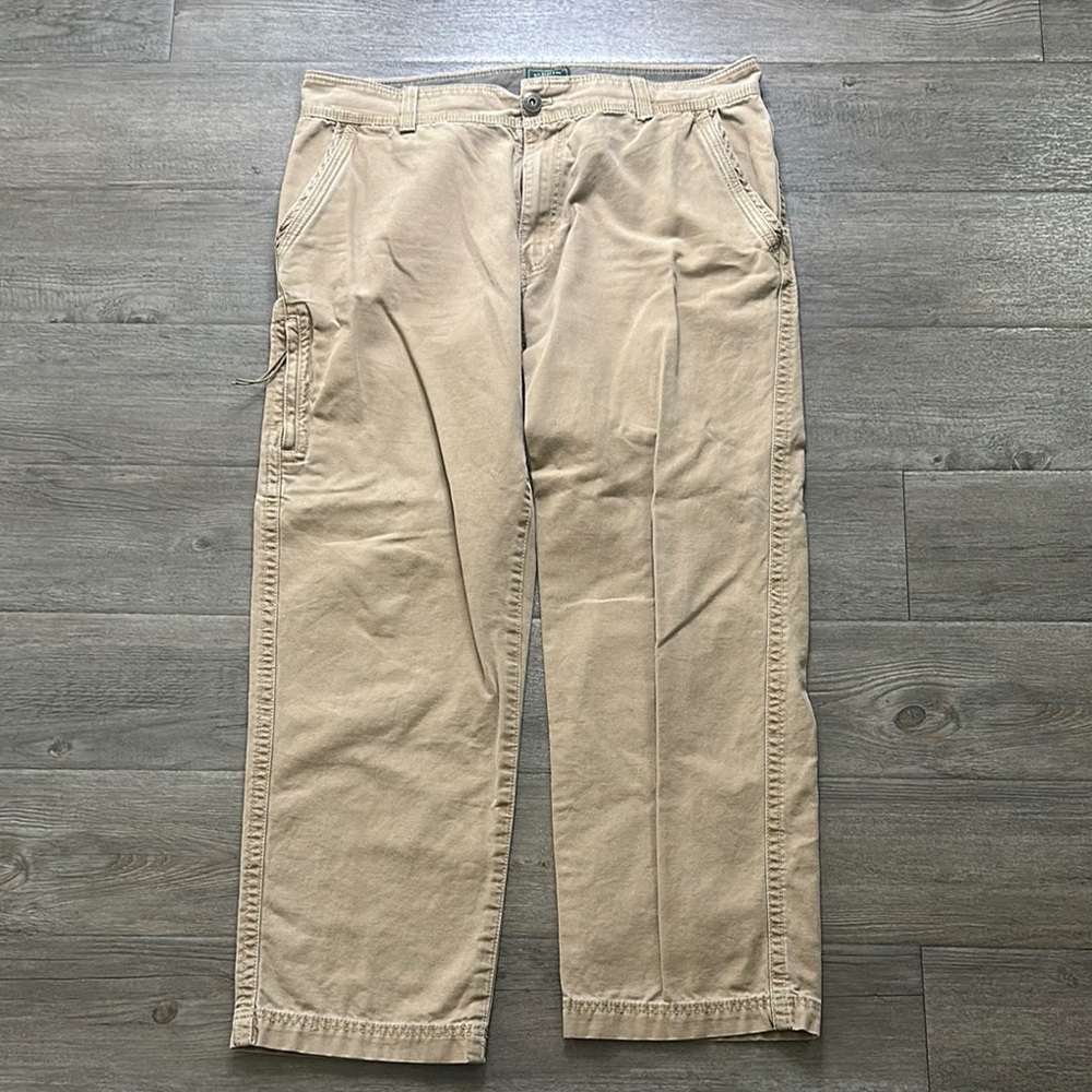 G.H. Bass & Co. Men's Beige Cargo Pants
